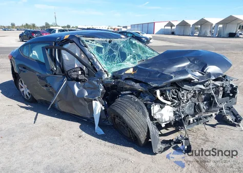 2015 Mazda Mazda3 I Sport z USA, uszkodzony, nr VIN 3MZBM1U71FM180036